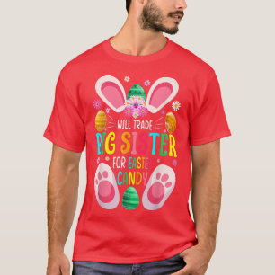 T-shirt Fera La Grande Soeur Pour Les Garçons De Bonbons D