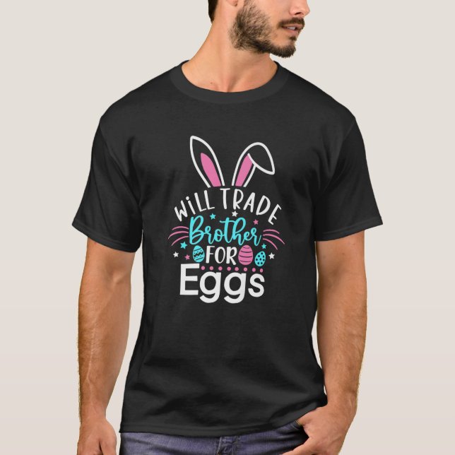 T-shirt Fera Le Fraternité Pour Les Oeufs Jour De Pâques P (Devant)