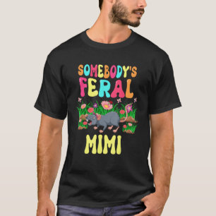 T-shirt Feral de quelqu'un Mimi mignonne Rat Bow Cravate F