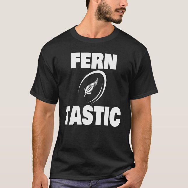 T-shirt Ferme argentée Ferntastic Rugby (Devant)