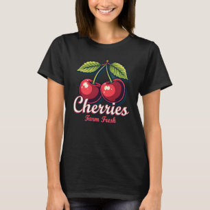 T-shirt Ferme Cerises fraîches Femme Tee