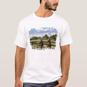 T-shirt Ferme de chevaux pur-sang dans le comté de Marion,
