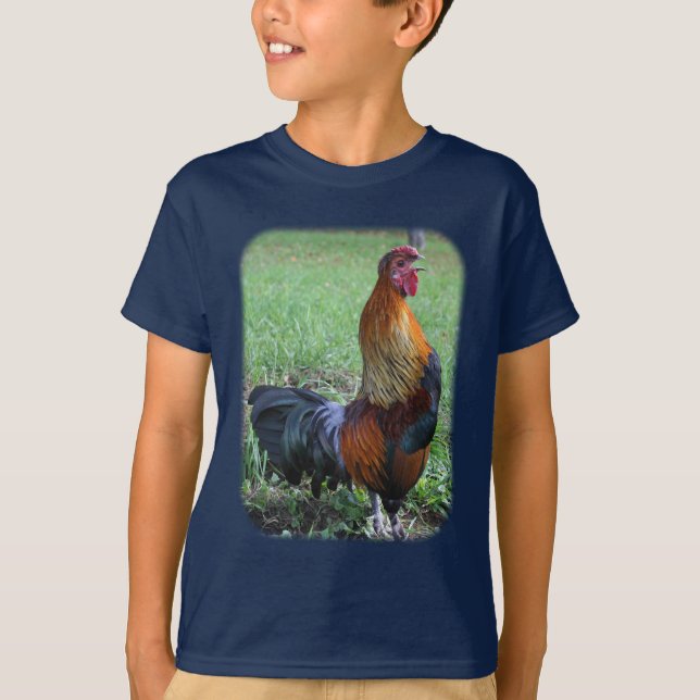 T-shirt Ferme de Croisière de coq (Devant)