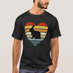 T-shirt Ferme de lapins Fermeur Rétro Vintage Animaux