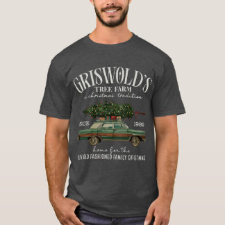 T-shirt Ferme de sapins de Noël Griswold Amusement Noël à 