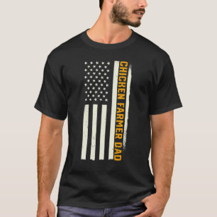 T-shirt Ferme d'élevage de porcs patriotiques Agriculture
