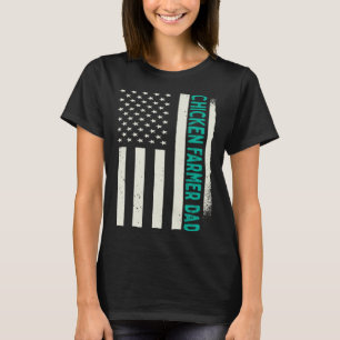 T-shirt Ferme d'élevage porcin patriotique Agriculture de