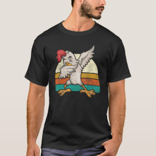 T-shirt Ferme Drôle Oiseau Agriculteur Enfants Cadeau Dab 