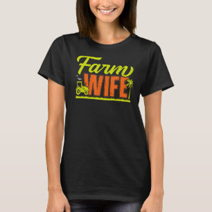 T-shirt Ferme Femme Agricole Agricole