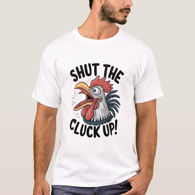T-shirt Ferme Le Cluck Up (Devant)