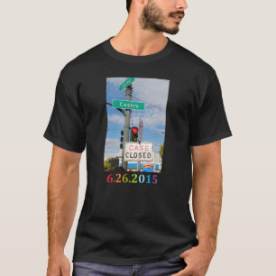 T-shirt fermé "par cas" de célébration de victo