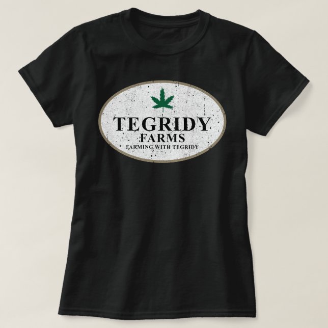 T-shirt Fermes De Tegridy - Agriculture De Tegridy (Design devant)