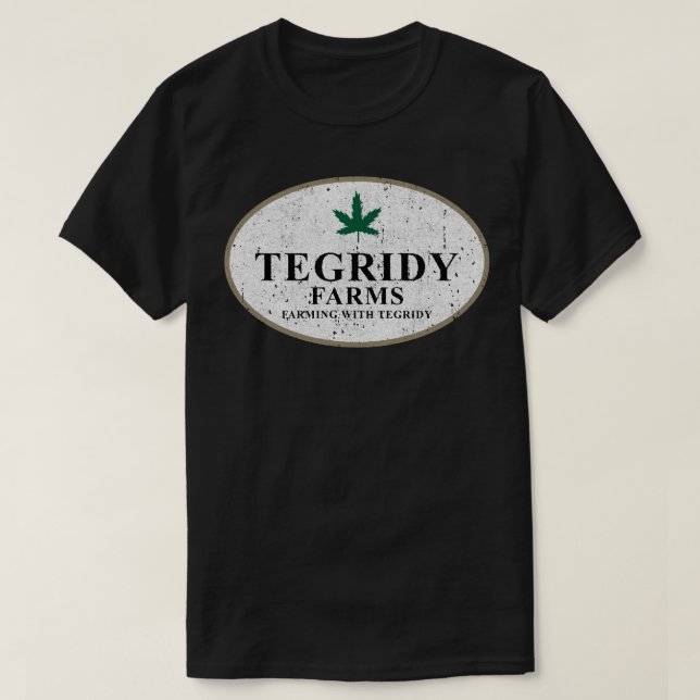 T-shirt Fermes De Tegridy - Agriculture De Tegridy (Design devant)