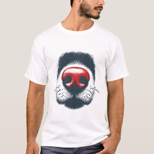 T-SHIRT FERMETURE DU NEZ DE CHIEN