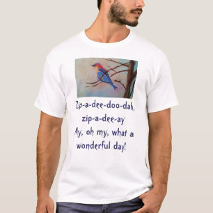T-shirt Fermeture éclair-un-dee-font-dah la chemise