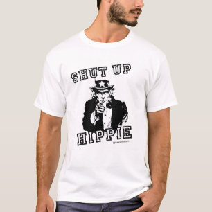 T-SHIRT FERMEZ LA HIPPIE