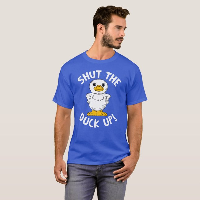 T-SHIRT FERMEZ LE CANARD ! (Devant entier)