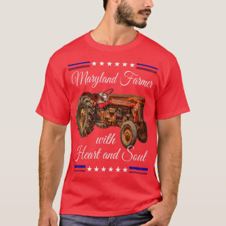 T-shirt Fermier du Maryland Retro