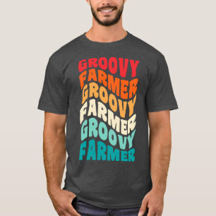 T-shirt Fermier Vintage Retro 60s les années 70 80s Vibes