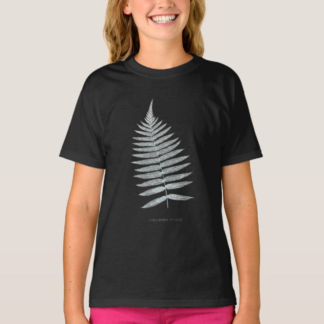 T-shirt Fern - Gymnogramma Villosa - Effet de rayons X - 0 (Devant)