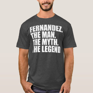 T-shirt Fernandez Nom de famille Fernandez Nom de famille