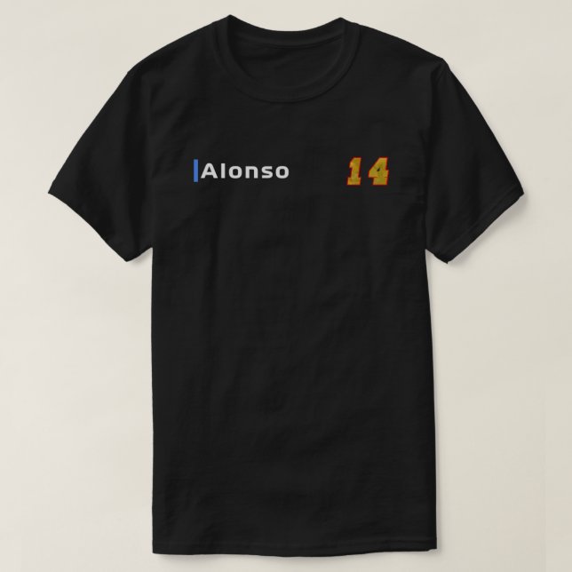 T-shirt Fernando Alonso 14 (Design devant)