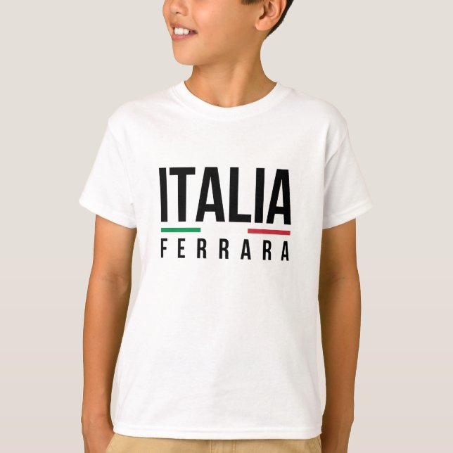 T-shirt Ferrara Italia (Devant)