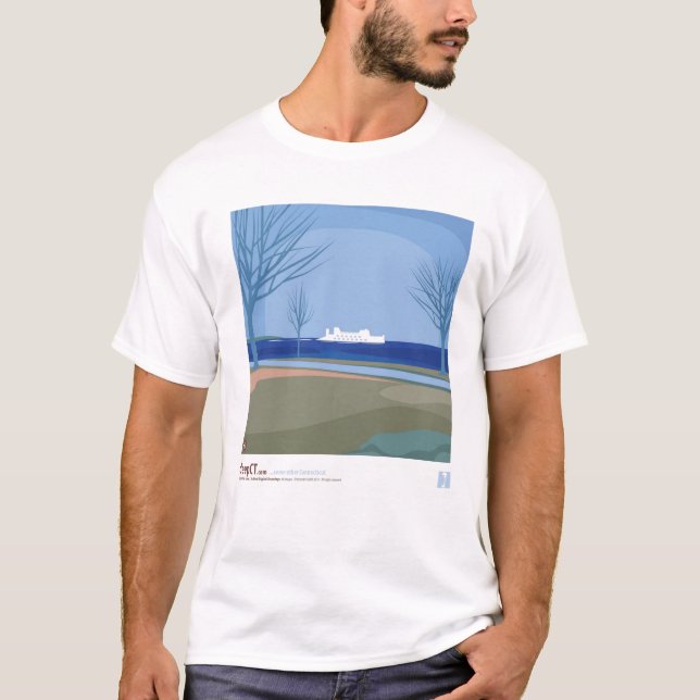 T-shirt Ferry/deepCT.com de Bridgeport (Devant)