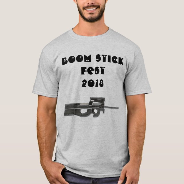 T-shirt Fest 2018 de bâton de boom avec la prière (Devant)