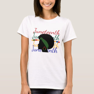 T-Shirt festif Juneteenth