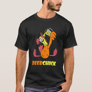 T-shirt Festival de bière poulet alcool bière boisson