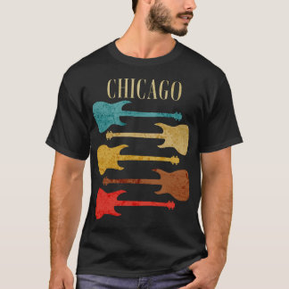 T-shirt Festival de concert de guitares vintage de Chicago