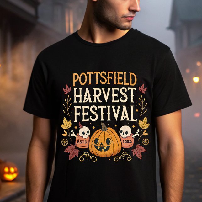 T-shirt Festival de la récolte de Pottsfield - Halloween É (Créateur téléchargé)