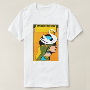 T-shirt Festival de musique de l'Université Temple