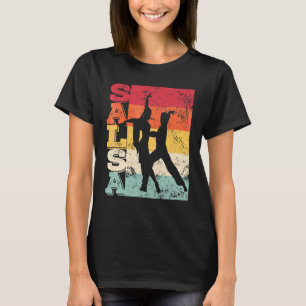 T-shirt Festival De Salsa Danse Latine Vintage Pour Salser