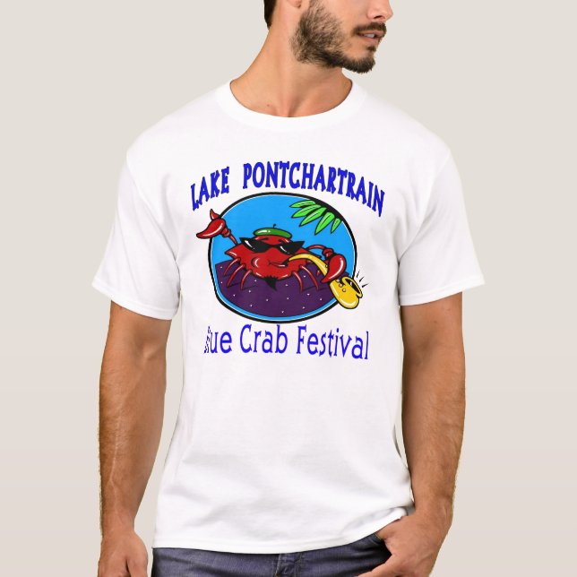 T-shirt Festival du cri bleu (Devant)