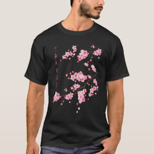 T-shirt Festival vintage Japonais de Fleur de Cerisier Sak