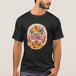 T-shirt Festivals de la récolte cool tenue pour garçons et