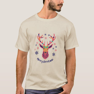 T-shirt Festive Cheer Crafting in Every Stitch - Joyeux Ch