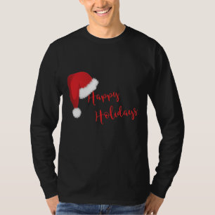 T-shirt Festive Happy Holiday Père Noël Ha tCool