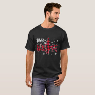 T-shirt Festive Joyeux Noël Texte Art Design