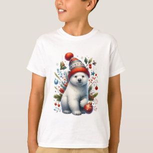 T-shirt Festive Polar Cub