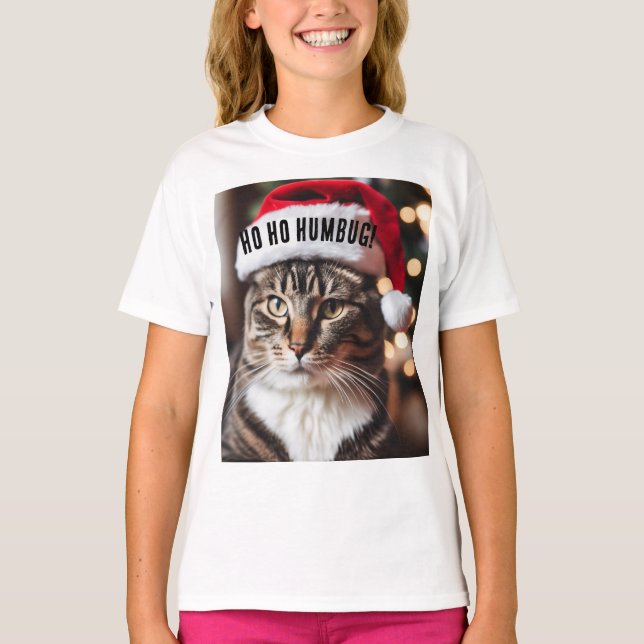 T-shirt Festive Tabby (Devant)
