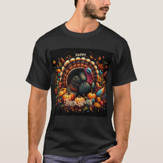 T-shirt Festive Thanksgiving Design
