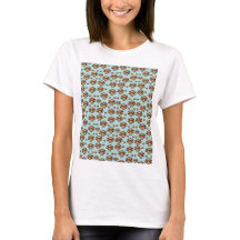 Festive Turkey Print Tee – Fall & Thanksgiving 