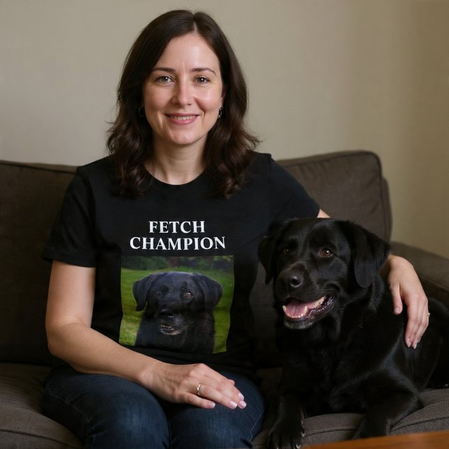 T-shirt Fetch Champion Custom Funny Chien (Créateur téléchargé)