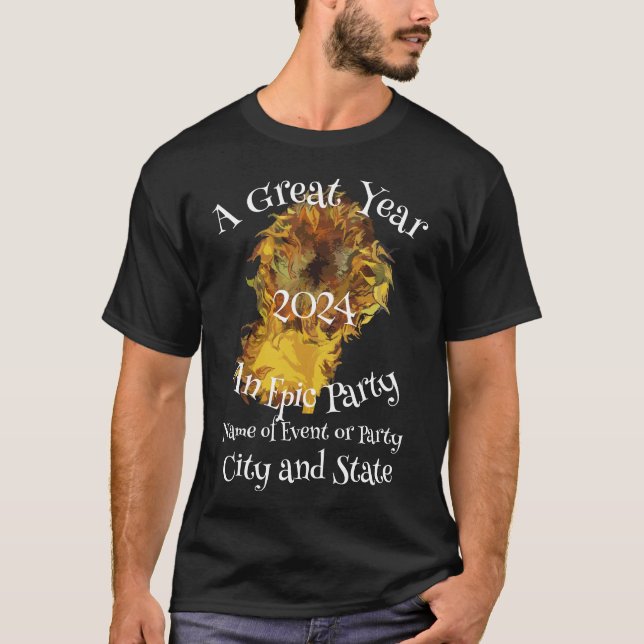 T-shirt Fête 2024 Dance Mixer Patio Celebration Garden (Devant)