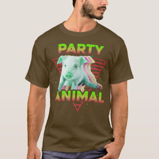 T-shirt FÊTE ANIMAL Drôle Cochon Lover Filles Garçons Enfa