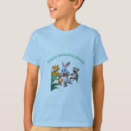 T-shirt fête animalière anniversaire Invitation