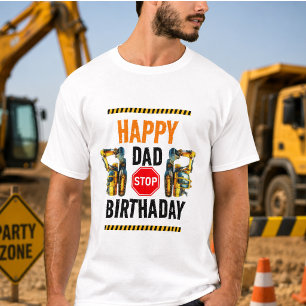 T-shirt Fête d'anniversaire Camion à benne 1 an